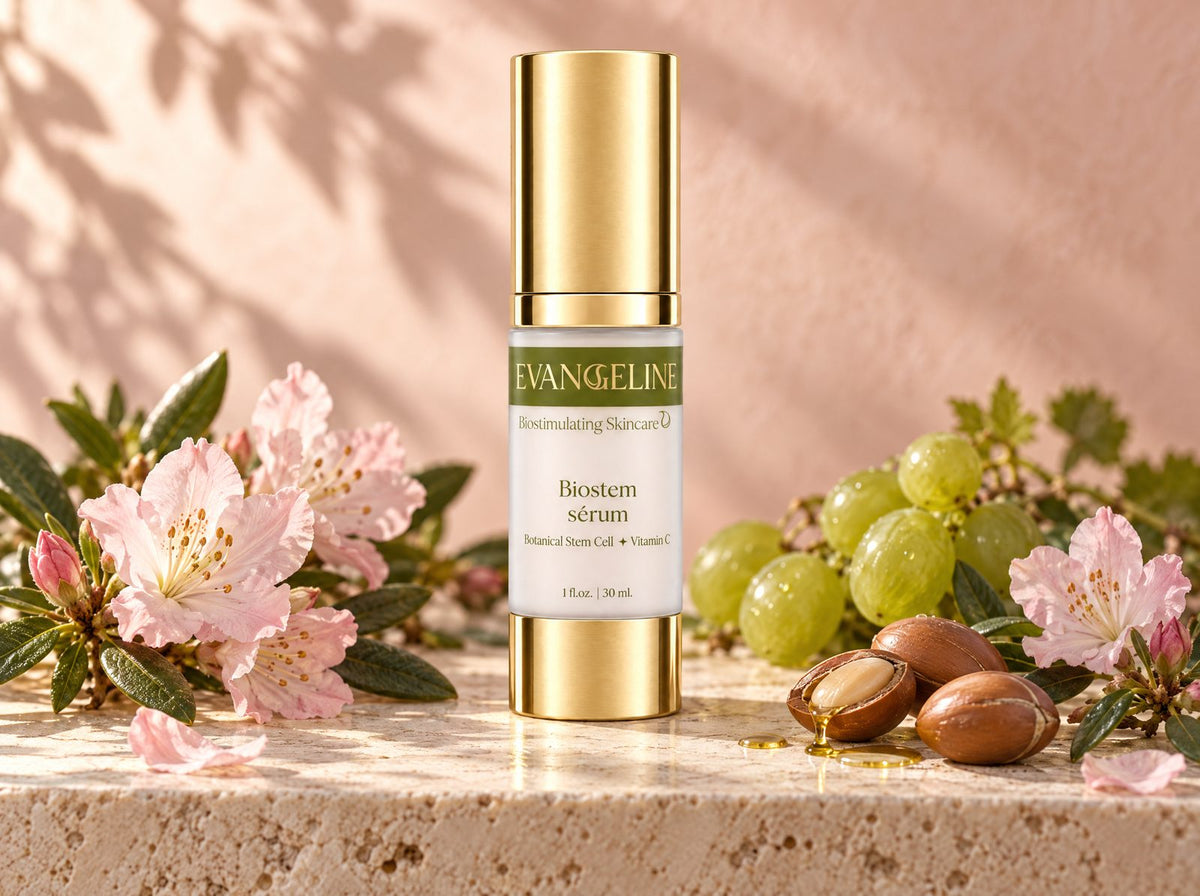Evangeline Biostem Serum with alpine rose, grapes and argan