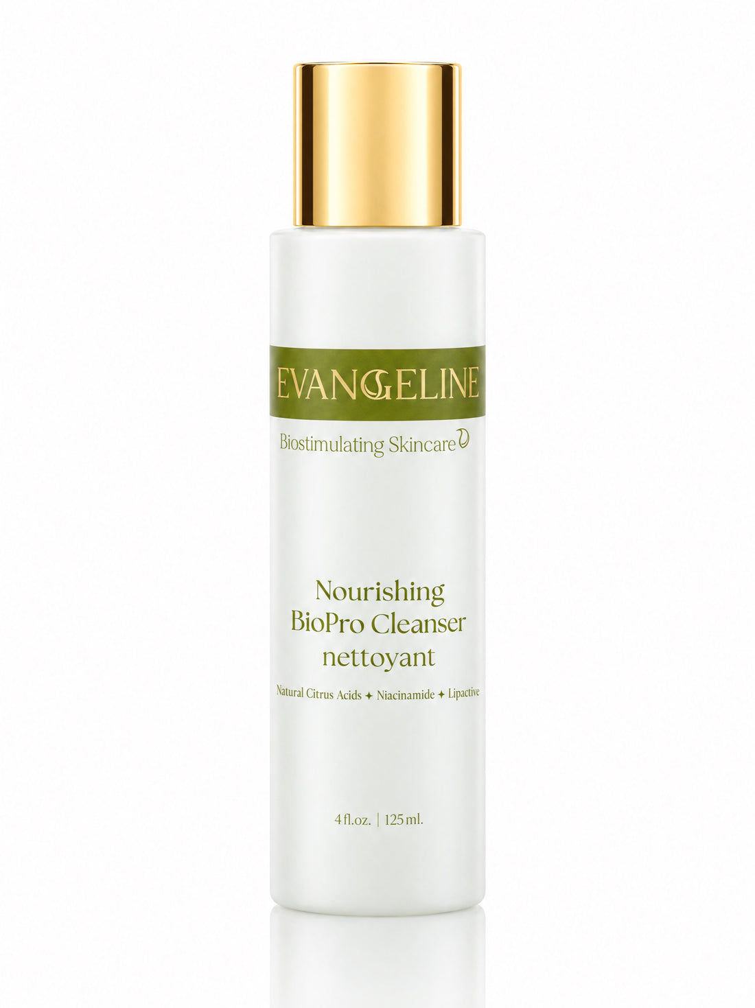 Evangeline Nourishing BioPro exfoliating cleanser bottle