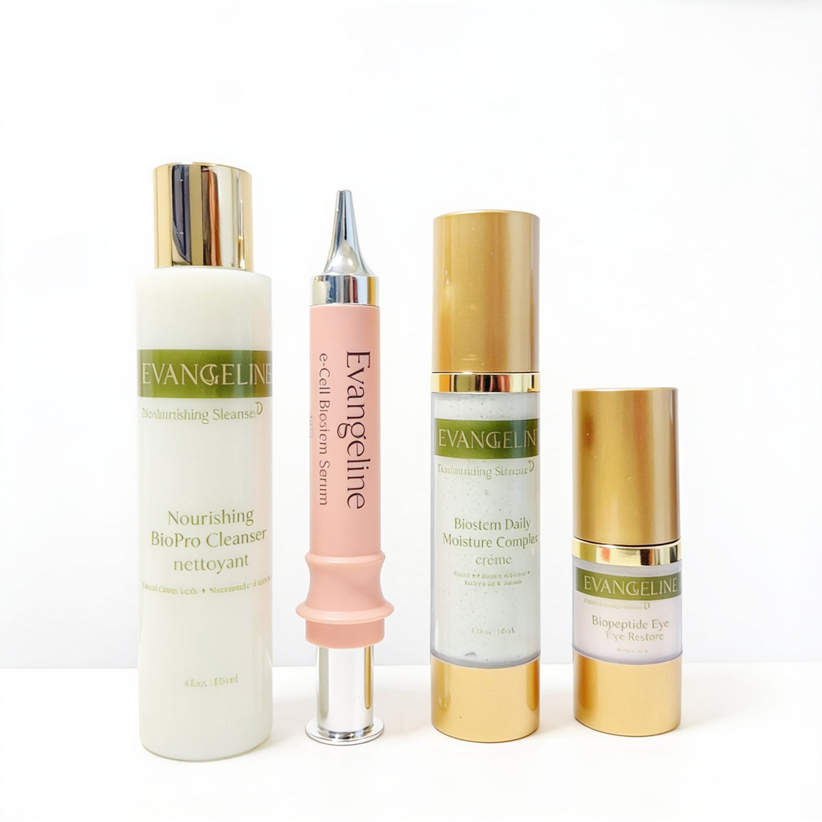 Evangeline complete skincare routine set by Evangeline